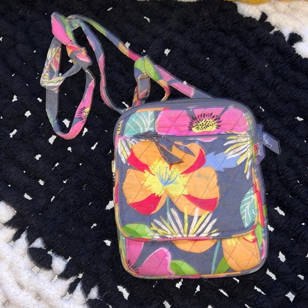 Vera Bradley Jazzy Blooms Crossbody Bag